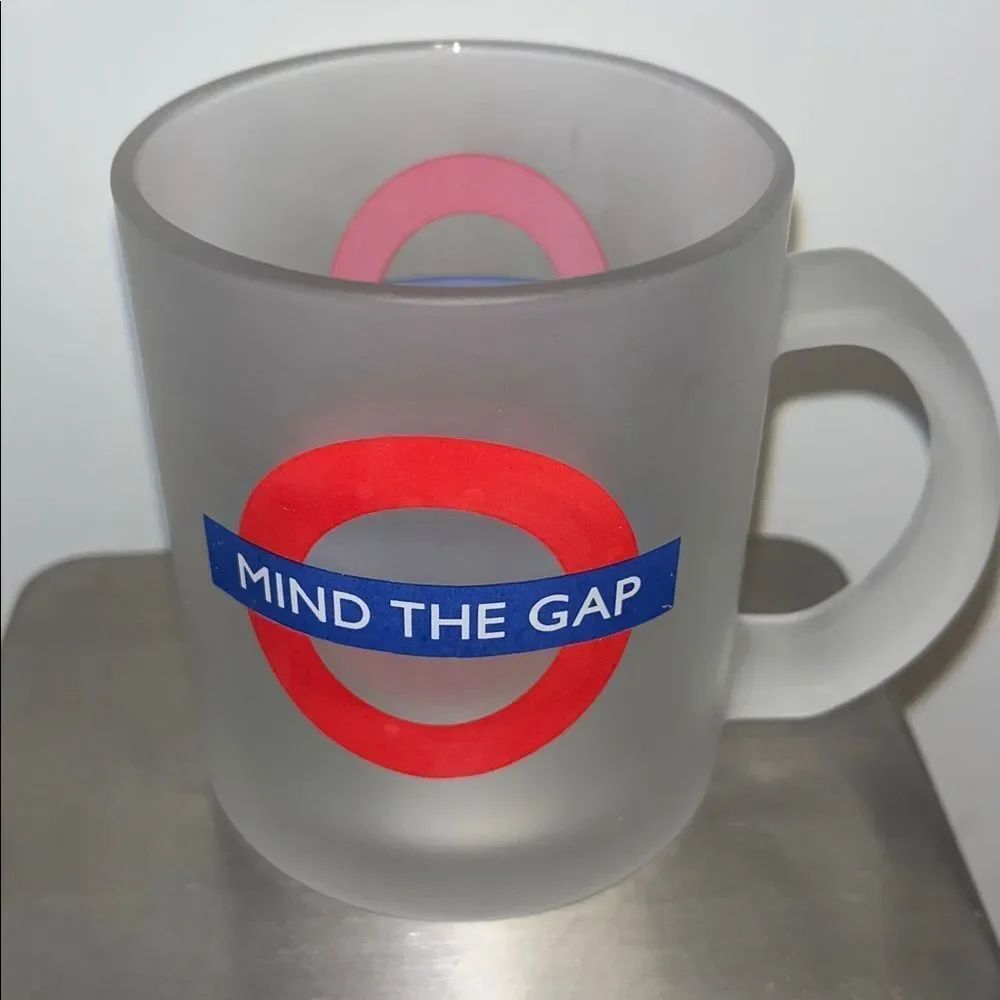 Mind The Gap Collector Frost Mug Coffee Cup LONDON UNDERGROUND Subway Transport